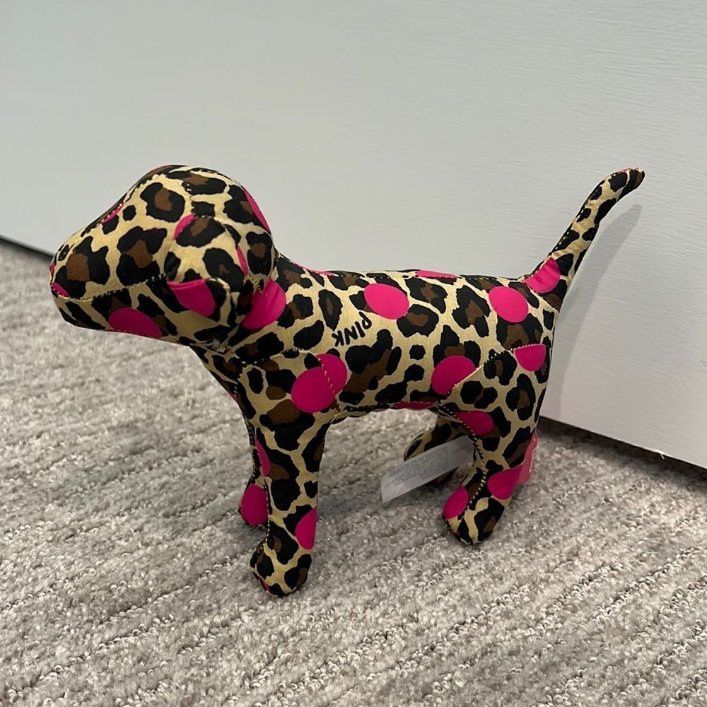 PINK Victoria’s Secret Leopard Polka Dot Dog